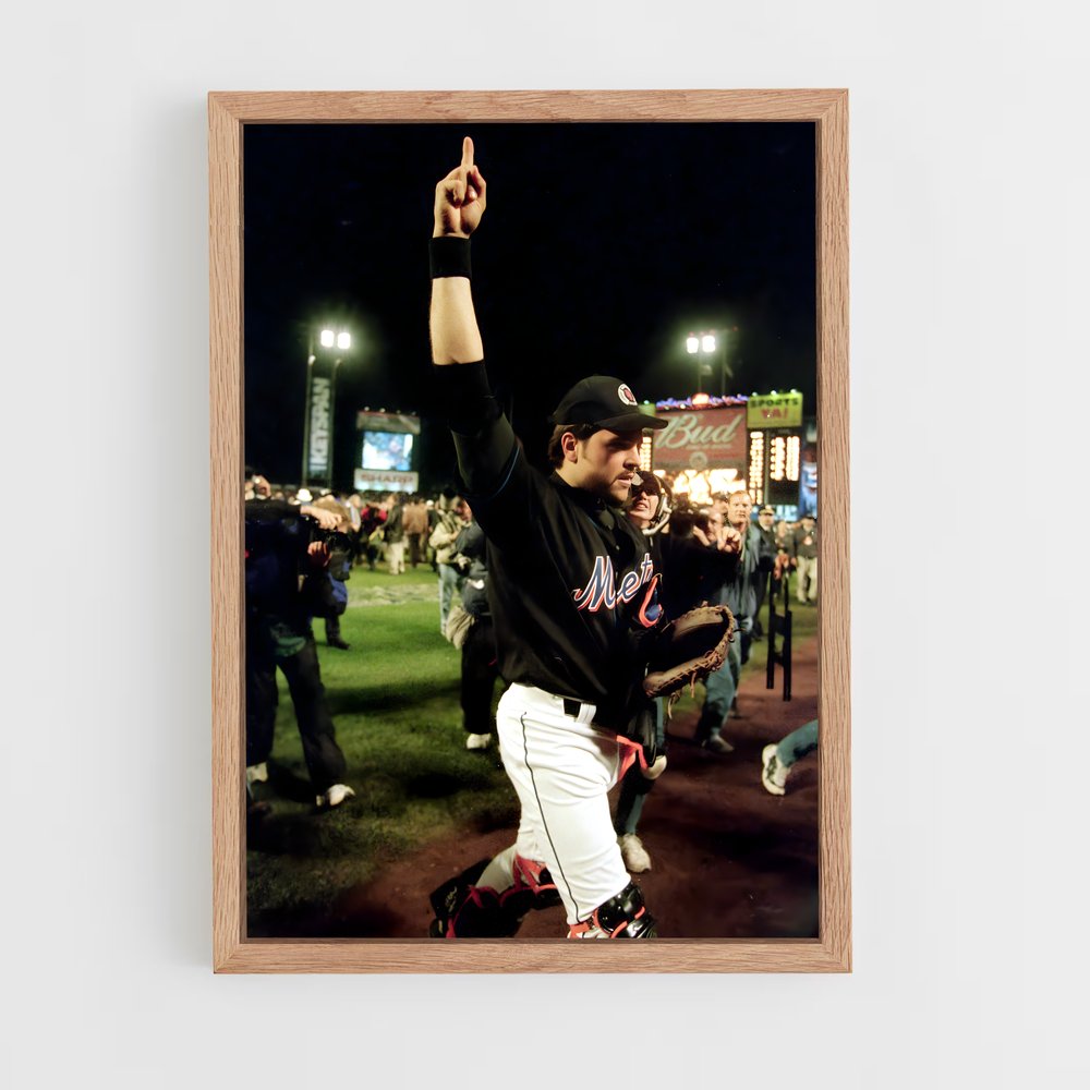 Poster Mike de piazza – affiche Baseball (vue 4)